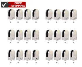 B08hgqflnl  Myoyay 24pcs Stainless Steel Glass Clamp 6-8mm Clamps Adjustable