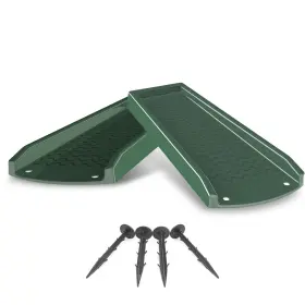 Naacoo 709226435244 2 Pack Downspout Splash Block 24 Inch Rain Gutter Extensions - Fixable