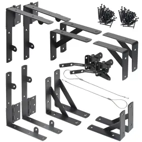 B0f8jhqd14 Nakis Fence Gate Kit Hardware 2 Set Anti Sag Heavy Duty No Tw