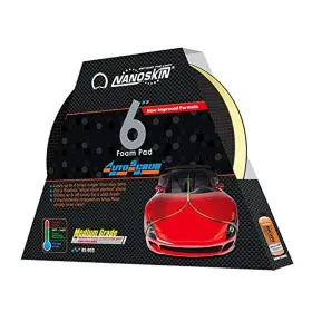 As-003 Nanoskin Autoscrub 6 Inch Surface Prep Pad Medium Grade- Patented Clay Bar Replac