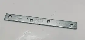 National Hardware 008236987768 50-pk Galvanized Mending Brace 8 X 7/8 1/8 Inch Thk 4-hole Counter Sunk Steel Zinc