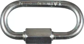 N223-008 National Hardware 038613171589 20 Pack - Chain Quick Connecting Link Zinc 1/8 Inch