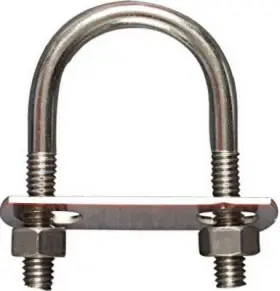 N222-448 National Hardware 038613191419 5 Pack - U-bolt Stainless Steel 5/16 X 1-3/8 2-1/2-in