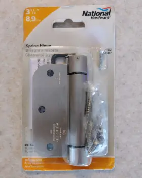 N351-007 National Hardware 038613351004 Spring Hinge 3.5 Inch Stainless Steel 5/8 Radius V522