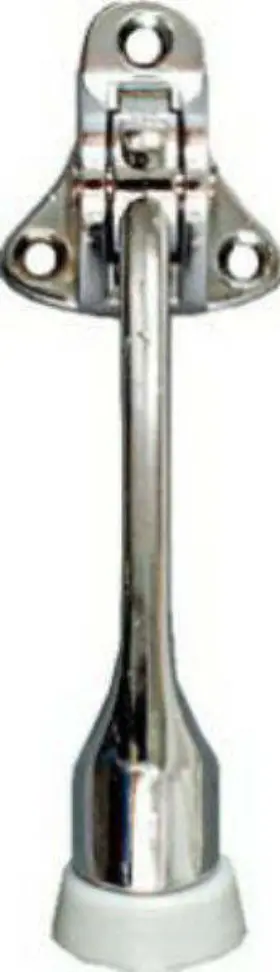 N184-275 National Hardware 10727281 Kick Down Door Stop 4 Inch Chrome
