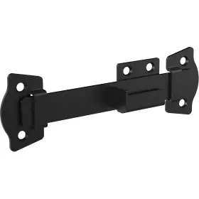 121428 National Hardware V1103 Rustic Modern Gate Latch - Black