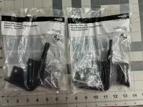 N100-056 National Hardware New 2-pack Lot Spb1129 Heavy Duty Slide Bolt Black