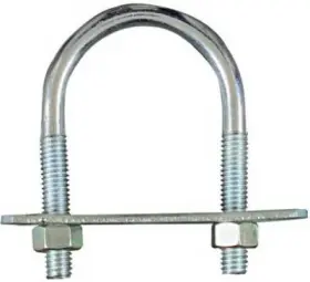 N100-218 National Hardware U Bolt With Plate And Bolts Stainless Steel 5/16 X 1-3/8 2-1/2 Inch -