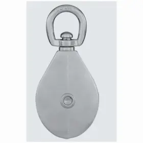 N100-296 National Hardware Swivel Pulley 55-lb. Load Nickel 2 Inch -