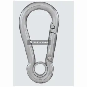 N100-359 National Hardware 3 Pack - Interlocking Spring Snap Stainless Steel 3-1/8 Inch