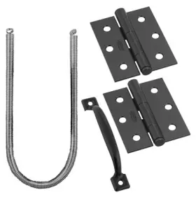 N107-409 National Hardware 5 Pack - Screen/storm Door Set Black