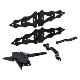 N109-015 National Hardware V867 Gate Kit - Black