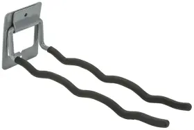 N112-052 National Hardware 2232bc 12-3/8 Inch D Flip-up Tool Storage Hook - Grey