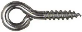 N118-430 National Hardware 10 Pack - Small Screw Eye 1-3/16 Inch 8-pk