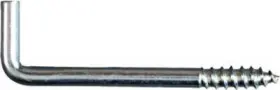 N120-337 National Hardware Square-bend Screw Hook Zinc 2-5/8 Inch #106 3-pk. -