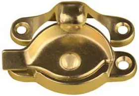 N148-684 National Hardware Window Sash Lock Bright Brass Finish -