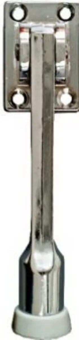 N184-234 National Hardware 5 Pack - Doorstop Wall-mount Kick-down Chrome Inch