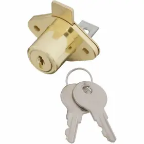 N185-298 National Hardware 5 Pack - Drawer Lock Keyed Alike Brass