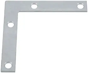 N208-785 National Hardware Lot Of 4 - Corner Braces 3 Inch X 1/2