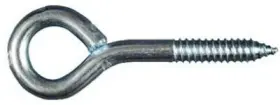 N220-723 National Hardware Lag Screw Eye Zinc 7/16 X 5-1/4 Inch -