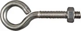 N221-580 National Hardware Eye Bolts Stainless Steel 1/4 X 2-1/2 Inch -
