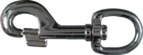 N222-604 National Hardware 10 Pack - Bolt Snap Nickel 3/4 X 3-11/16 Inch