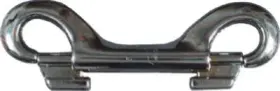 N222-679 National Hardware 10 Pack - Double Bolt Snap Nickel 3-7/16 Inch