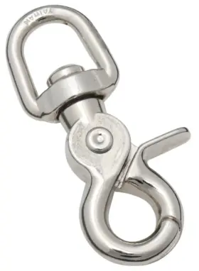N222-703 National Hardware 1/2 Inch X 2-5/8 Trigger Snap Swivel Eye Nickel