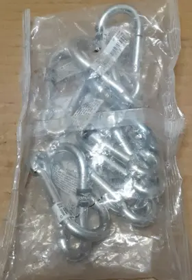N222-885 National Hardware 3/8-in X 3-1/8-in Interlocking Spring Snaps In Zinc P