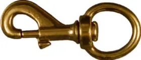 N223-206 National Hardware 5 Pack - Bronze Bolt Snap 1 Inch X 3-1/2