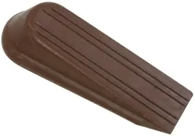 N225-987 National Hardware V334 1-1/4 Inch Wedge Door Stop - Pack Of 2 Brown