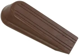 N225-995 National Hardware Sp334bc 1-1/4 Inch Wedge Door Stop - Brown