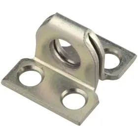 National Hardware N236-828 Zinc Plated 2-1/4 Inch X 1-7/8 Barrel Bolt Plate Staples