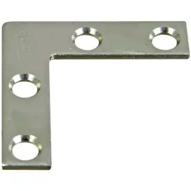 N266-460 National Hardware Flat Corner Brace Steel - Total Qty 40