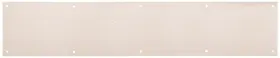 V1996-6x30 National Hardware N270-314 6 Inch X 30 Aluminum Kick Plate - Nickel
