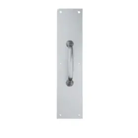 N270-404 National Hardware Door Pull Plate Satin Aluminum 3-1/2 X 15 Inch -