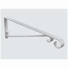 N274-639 National Hardware Hanging Plant Bracket White 20-lb. Load 15 Inch -