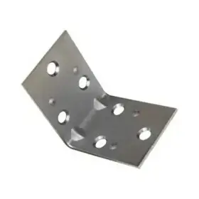 N285-551 National Hardware Double Wide Corner Braces 2 By 1-1/2 0.07 Inch Zinc