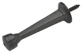 N331-355 National Hardware 5 Pack - Doorstop Wall-mount Square Rigid Oil-rubbed Bronze 3 Inch