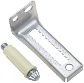 N344-945 National Hardware Zinc Plated Steel/plastic Folding Door Bottom Pivot