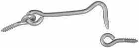 N348-417 National Hardware Hook And Eye Stainless Steel 4 Inch -