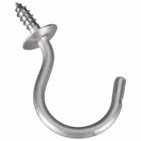 N348-458 National Hardware 5 Pack - Cup Hook Stainless Steel 1-1/2 Inch