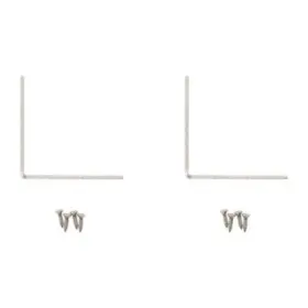 V415-4x.875 National Hardware N348-862 4 Inch H X 7/8 W Corner Brace - Pair Stainless