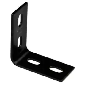 1151bc-3.1x1.5 National Hardware N351-463 1/8 Inch Thick 3-1/8 H X 1-1/2 W - Black