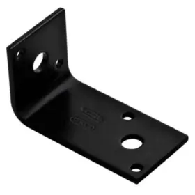 1153bc-2.9x1.5x1.7 National Hardware N351-481 1/8 Inch Thick 2-7/8 H X 1-1/2 - Black
