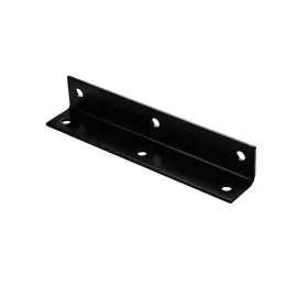 N351-487 National Hardware 1.6 Inch H X 9 W 0.125 D Black Carbon Steel Inside/ou