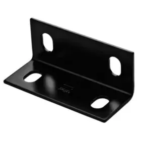 1214bc-2.1x5 National Hardware N351-488 1/8 Inch Thick 2-1/8 H X 5 W Corner - Black