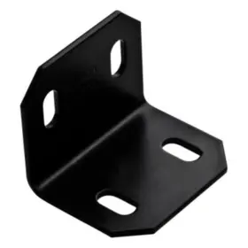 1217bc-2.4x3 National Hardware N351-494 1/8 Inch Thick 2-3/8 H X 3 W Corner - Black