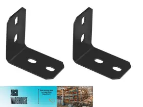 N351-500 National Hardware N351500 Structural Corner Brace Black 4.9 Inch X 3 1/8 2pk