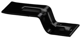 National Hardware N351-503 5 Pack - Door Bar Holder Open Black Steel 6.3 X 1.5 Inch